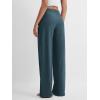 imageODODOS Womens Straight Leg Pants Ultra Soft Stratum Tech Relaxed Casual Pajama Lounge Pants with Pockets29 InseamNavy Heather