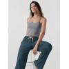 imageODODOS Womens Straight Leg Pants Ultra Soft Stratum Tech Relaxed Casual Pajama Lounge Pants with Pockets29 InseamNavy Heather