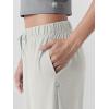 imageODODOS Womens Straight Leg Pants Ultra Soft Stratum Tech Relaxed Casual Pajama Lounge Pants with Pockets29 InseamSalt Heather