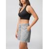 imageODODOS Womens Sweat Shorts 5quot Cotton French Terry High Waist Workout Casual Lounge Shorts with PocketsGrey Heather