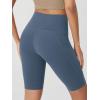 imageODODOS Womens Tummy Control Yoga Shorts 20 with Pockets High Waist Athletic Workout Shorts5quot  8quot  10quot InseamInkblue