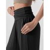 imageODODOS Womens Wide Leg Palazzo Lounge Pants with Pockets Light Weight Loose Comfy Casual Pajama Pants262830quot32quot InseamPure Black