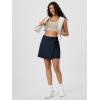 imageODODOS Wrap Skorts for Women Builtin Shorts High Waist Tennis Skirts with Pockets for Casual Athletic GolfDeep Navy