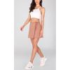 imageODODOS Wrap Skorts for Women Builtin Shorts High Waist Tennis Skirts with Pockets for Casual Athletic GolfOld Rose