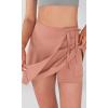 imageODODOS Wrap Skorts for Women Builtin Shorts High Waist Tennis Skirts with Pockets for Casual Athletic GolfOld Rose