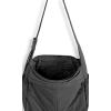 imageODODOS 20L Crossbody Tote Bag Large Capacity Lightweight Hobo Shoulder Sling Bags for Gym Shopping Beach TravelClassic Black