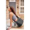 imageODODOS 20L Crossbody Tote Bag Large Capacity Lightweight Hobo Shoulder Sling Bags for Gym Shopping Beach TravelClassic Black