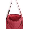 imageODODOS 20L Crossbody Tote Bag Large Capacity Lightweight Hobo Shoulder Sling Bags for Gym Shopping Beach TravelJester Red