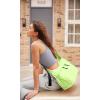 imageODODOS 20L Crossbody Tote Bag Large Capacity Lightweight Hobo Shoulder Sling Bags for Gym Shopping Beach TravelShadow Lime