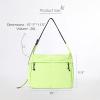 imageODODOS 20L Crossbody Tote Bag Large Capacity Lightweight Hobo Shoulder Sling Bags for Gym Shopping Beach TravelShadow Lime