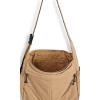 imageODODOS 20L Crossbody Tote Bag Large Capacity Lightweight Hobo Shoulder Sling Bags for Gym Shopping Beach TravelTaupe