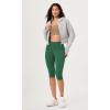 imageODODOS Buttery Soft Lounge Yoga Capris for Women 14quot  19quot  21quot High Waist Capri LeggingsDark Green