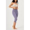 imageODODOS Buttery Soft Lounge Yoga Capris for Women 14quot  19quot  21quot High Waist Capri LeggingsLilac Smoke