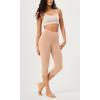 imageODODOS Buttery Soft Lounge Yoga Capris for Women 14quot  19quot  21quot High Waist Capri LeggingsPeach