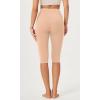 imageODODOS Buttery Soft Lounge Yoga Capris for Women 14quot  19quot  21quot High Waist Capri LeggingsPeach