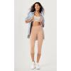 imageODODOS Buttery Soft Lounge Yoga Capris for Women 14quot  19quot  21quot High Waist Capri LeggingsPeach