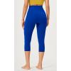 imageODODOS Buttery Soft Lounge Yoga Capris for Women 14quot  19quot  21quot High Waist Capri LeggingsRoyal Blue