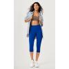 imageODODOS Buttery Soft Lounge Yoga Capris for Women 14quot  19quot  21quot High Waist Capri LeggingsRoyal Blue