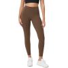 imageODODOS Buttery Soft Lounge Yoga Leggings for Women 23quot  25quot 28quot High Waist Yoga PantsBrunette