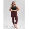 imageODODOS Buttery Soft Lounge Yoga Leggings for Women 23quot  25quot 28quot High Waist Yoga PantsBurgundy