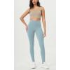 imageODODOS Buttery Soft Lounge Yoga Leggings for Women 23quot  25quot 28quot High Waist Yoga PantsChambray