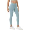 imageODODOS Buttery Soft Lounge Yoga Leggings for Women 23quot  25quot 28quot High Waist Yoga PantsChambray