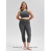 imageODODOS Buttery Soft Lounge Yoga Leggings for Women 23quot  25quot 28quot High Waist Yoga PantsCharcoal