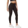 imageODODOS Buttery Soft Lounge Yoga Leggings for Women 23quot  25quot 28quot High Waist Yoga PantsDark Brown