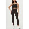 imageODODOS Buttery Soft Lounge Yoga Leggings for Women 23quot  25quot 28quot High Waist Yoga PantsDark Brown