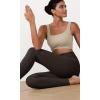 imageODODOS Buttery Soft Lounge Yoga Leggings for Women 23quot  25quot 28quot High Waist Yoga PantsDark Brown