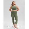 imageODODOS Buttery Soft Lounge Yoga Leggings for Women 23quot  25quot 28quot High Waist Yoga PantsDark Olive