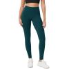 imageODODOS Buttery Soft Lounge Yoga Leggings for Women 23quot  25quot 28quot High Waist Yoga PantsForest Teal