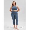 imageODODOS Buttery Soft Lounge Yoga Leggings for Women 23quot  25quot 28quot High Waist Yoga PantsInk Blue