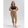 imageODODOS Buttery Soft Lounge Yoga Leggings for Women 23quot  25quot 28quot High Waist Yoga PantsLight Brown