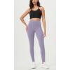 imageODODOS Buttery Soft Lounge Yoga Leggings for Women 23quot  25quot 28quot High Waist Yoga PantsLilac Smoke