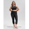imageODODOS Buttery Soft Lounge Yoga Leggings for Women 23quot  25quot 28quot High Waist Yoga PantsOnyx Black Grey