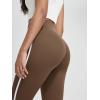 imageODODOS Buttery Soft Lounge Yoga Leggings for Women 23quot  25quot 28quot High Waist Yoga PantsPiping Brunette