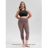 imageODODOS Buttery Soft Lounge Yoga Leggings for Women 23quot  25quot 28quot High Waist Yoga PantsPurple Taupe
