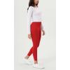 imageODODOS Buttery Soft Lounge Yoga Leggings for Women 23quot  25quot 28quot High Waist Yoga PantsRed