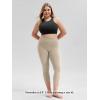 imageODODOS Buttery Soft Lounge Yoga Leggings for Women 23quot  25quot 28quot High Waist Yoga PantsShaker Beige