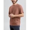 imageODODOS Mens Performance TShirt  Stratum Tech Tee Ultra Soft Moisture Wicking UPF 50 Fitness Shirts  The Ascent SeriesTamarind Heather