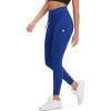 imageODODOS Womens Drawstring Tie Daily Leggings 25quot  28quot High Waist Workout Yoga PantsRoyal Blue