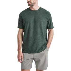 imageODODOS Mens Performance TShirt  Stratum Tech Tee Ultra Soft Moisture Wicking UPF 50 Fitness Shirts  The Ascent SeriesAspen Heather