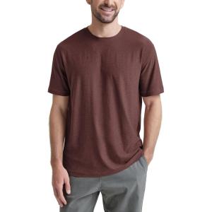 imageODODOS Mens Performance TShirt  Stratum Tech Tee Ultra Soft Moisture Wicking UPF 50 Fitness Shirts  The Ascent SeriesJava Heather