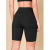 imageODODOS 2Pack High Waist Workout Shorts for Women Tummy Control Workout Gym Athletic Biker Shorts6quot  8quot Inseam1blackblack