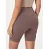 imageODODOS 2Pack High Waist Workout Shorts for Women Tummy Control Workout Gym Athletic Biker Shorts6quot  8quot InseamBlackpurple Taupe