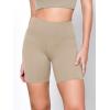 imageODODOS 2Pack High Waist Workout Shorts for Women Tummy Control Workout Gym Athletic Biker Shorts6quot  8quot InseamBlacktaupe