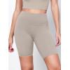 imageODODOS 2Pack High Waist Workout Shorts for Women Tummy Control Workout Gym Athletic Biker Shorts6quot  8quot InseamBlacktaupe