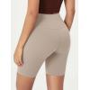 imageODODOS 2Pack High Waist Workout Shorts for Women Tummy Control Workout Gym Athletic Biker Shorts6quot  8quot InseamBlacktaupe