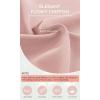 imageODODOS Chiffon Flowy Pleated Wide Leg Pants for Women Lightweight High Waist Trouser with Pockets2729quot 31quot InseamPink
